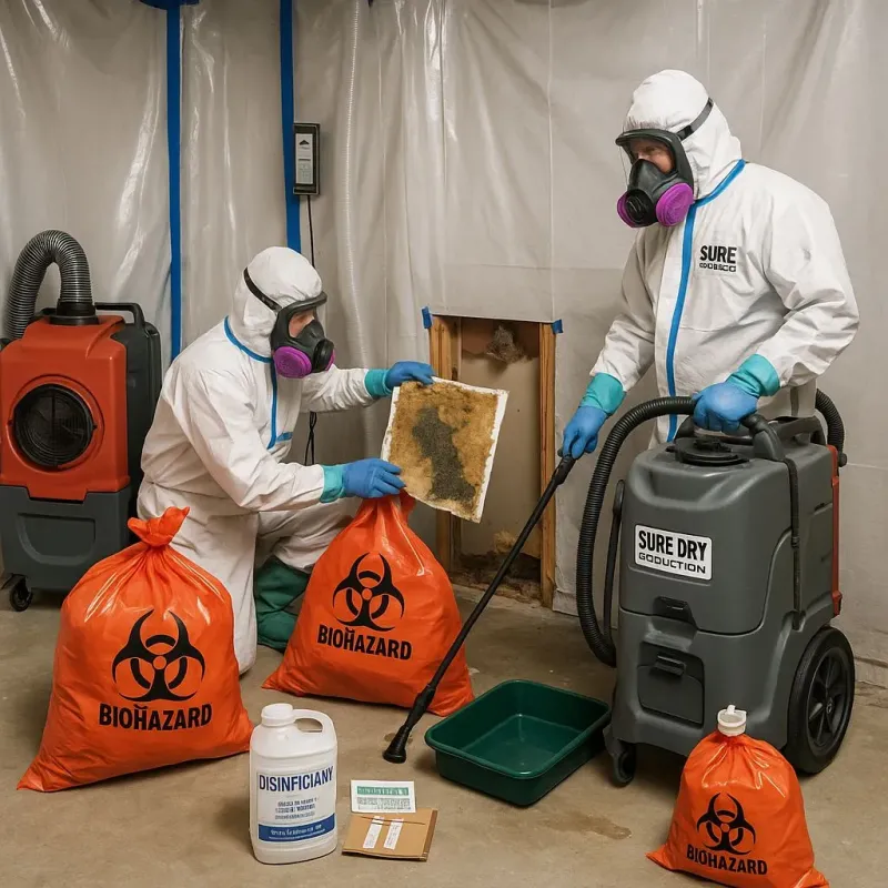 Contaminated Water Handling Protocols process in Country Club Village, MO