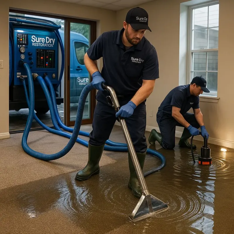 Water Extraction and Removal process in Country Club Village, MO